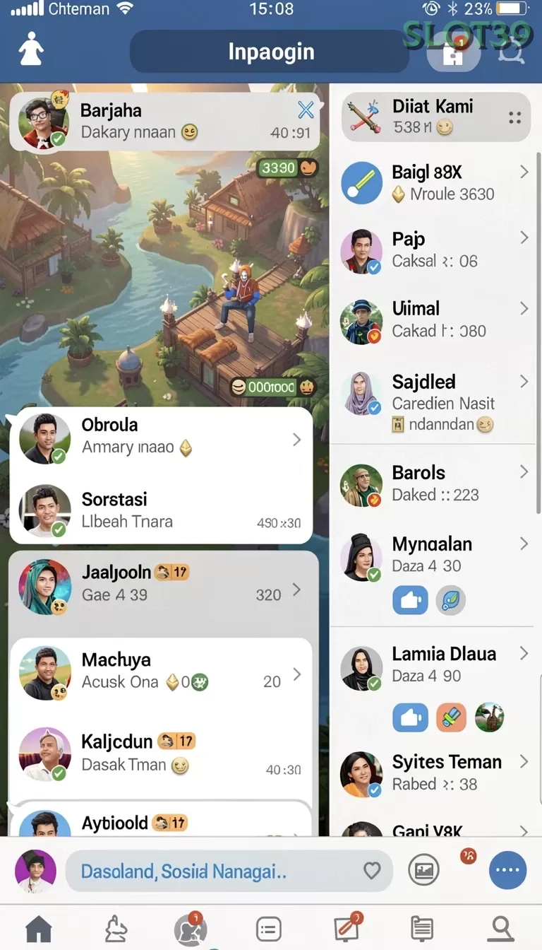 Cuplikan layar COLOKSGP — pengaturan akun