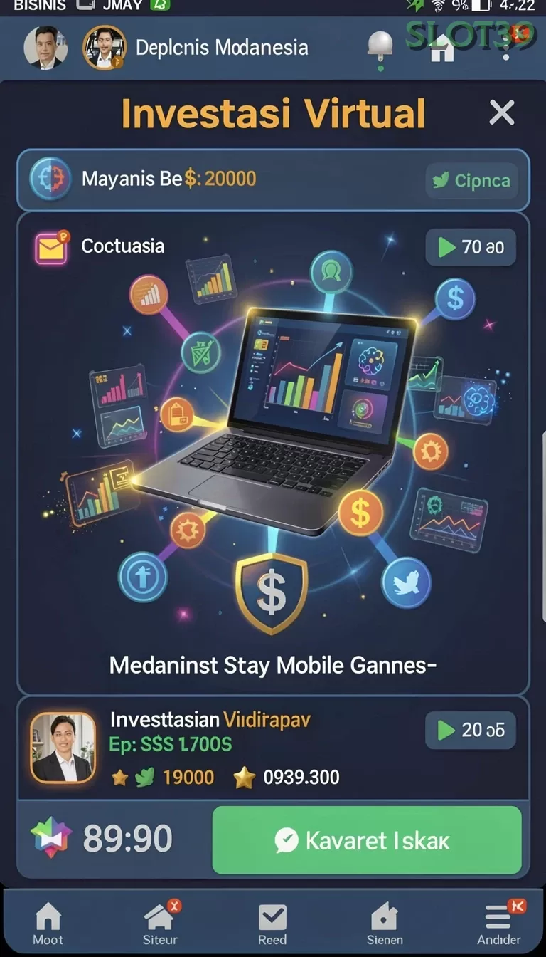 Cuplikan layar COLOKSGP — menu navigasi