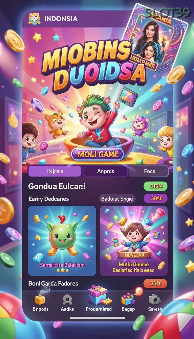 Cuplikan layar JAYABET — menu navigasi