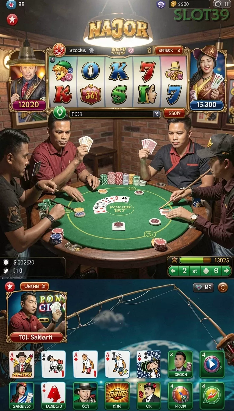 Cuplikan layar PENASLOT — pengaturan akun