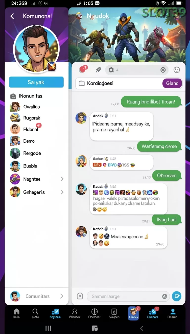 Cuplikan layar SOLOTOTO — menu navigasi