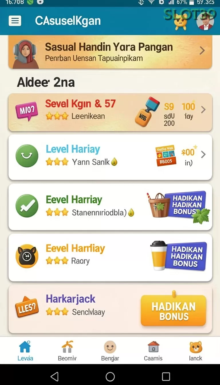 Cuplikan layar MARVRL77 — aktivitas