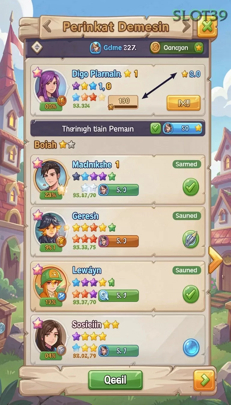 Cuplikan layar ORMASTOTO — aktivitas